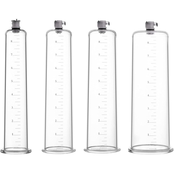 Вакуумна помпа для збільшення пеніса з силіконовим шлангом для чоловіків. Допомагає при еректильній дисфункції. Іграшка для дорослих для соло та парних ігор (23x5.7 см)