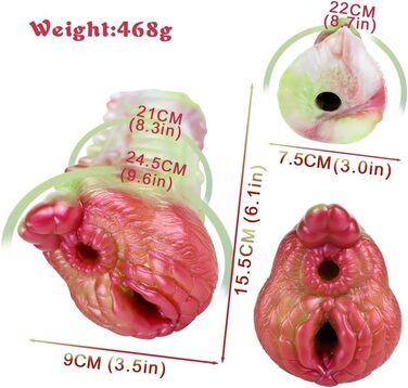 Масажер для чоловіків 2-в-1 з реалістичною силіконовою вагіною. Іграшка для дорослих, масаж пеніса, силікон.