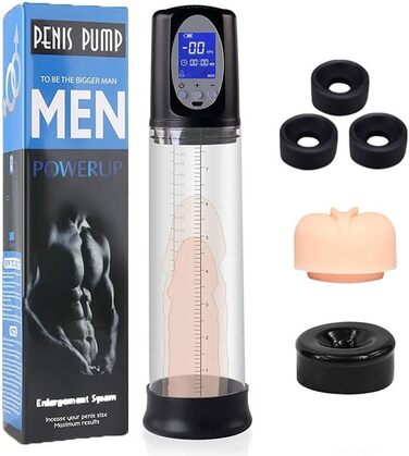 Електрична помпа для збільшення статевого члена для чоловіків - помпа для ерекції та подовження, LZYLWC
