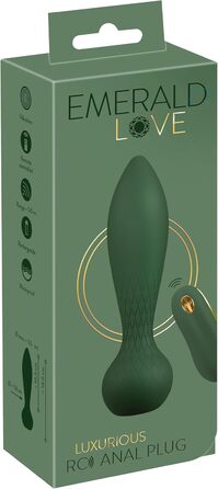 Emerald Love Rabbit Vibrator Зелений/Золотий: розкішний вібратор для інтимної насолоди (3,0-4,1 см)