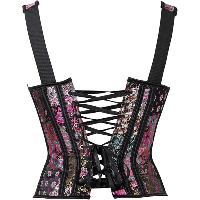 Корсет жіночий HNGHOU, корсет-шнурівка, пуш-ап, боді-формуючий топ, корсет через груди, бюстєри, розмір M, багато кольорів