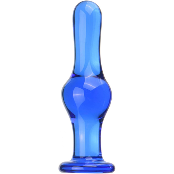 Скляний анальний плагін Hrekssi Glas - 13.8 см, набір 3 шт. для масажу та стимуляції