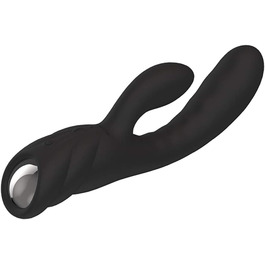 Vibrator Rabbit Nalone Pure, чорний, акумуляторний, CS-B027-BLK