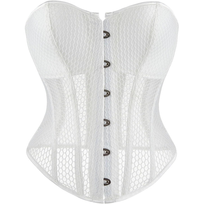 Жіночий корсет-бастіон, корсет для тренування талії, талія-формувач, корсет-топ для повних грудей, корсет-сінчер, сатиновий, квітковий, розмір M