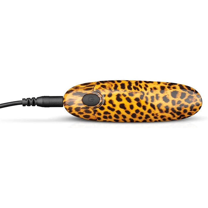 Вібратор для жінок Panthra Lippenstif Asha – Leopard – міні вібратор Bullet, водонепроникний, з чохлом