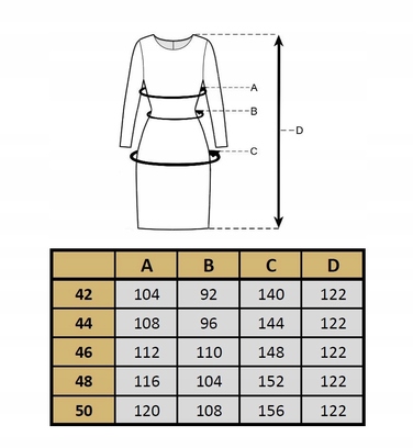 Класична коктейльна сукня міді FEMIMODA, розмір 42
