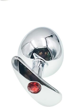 Анальний набір Metall: сталеві анальні пробки з T-подібною основою (S/M/L) + кристалічний діамант. Стимулятор G-точки та простати для жінок і чоловіків. Набір з 3 шт.