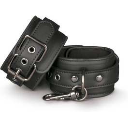 Набори наручників з екошкіри EasyToys Fetish Collection - регульовані, 80 см, діаметр 11-28 см