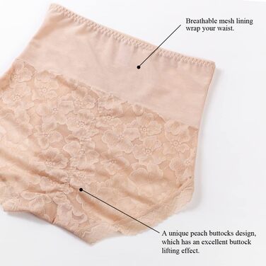 Шейпвеар Slips BLKDOTS Daen Kofort: висока талія, контроль живота, стегон та спини, 3 шт. (XXL, чорний)