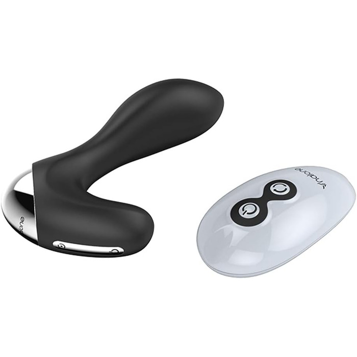 Вібратор для простати Nalone Pro-P з пультом дистанційного керування, чорний (N9972)