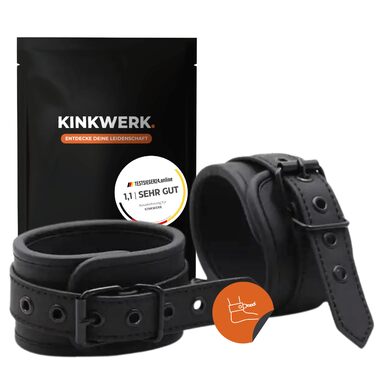 Кафтанчики для Bondage з металевою фурнітурою | Зручні, гнучкі та міцні | BDSM, Bondage для ніг