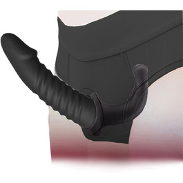 Подвійний дildo на поясі, розмір L, Slip з внутрішнім дільдо, чоловіча/жіноча іграшка для дорослих, силікон, анальний плагін, стимуляція G-точки