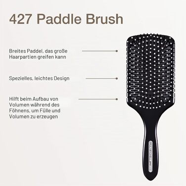 Масажна щітка для волосся Paul Mitchell 427 Paddle Brush, чорна