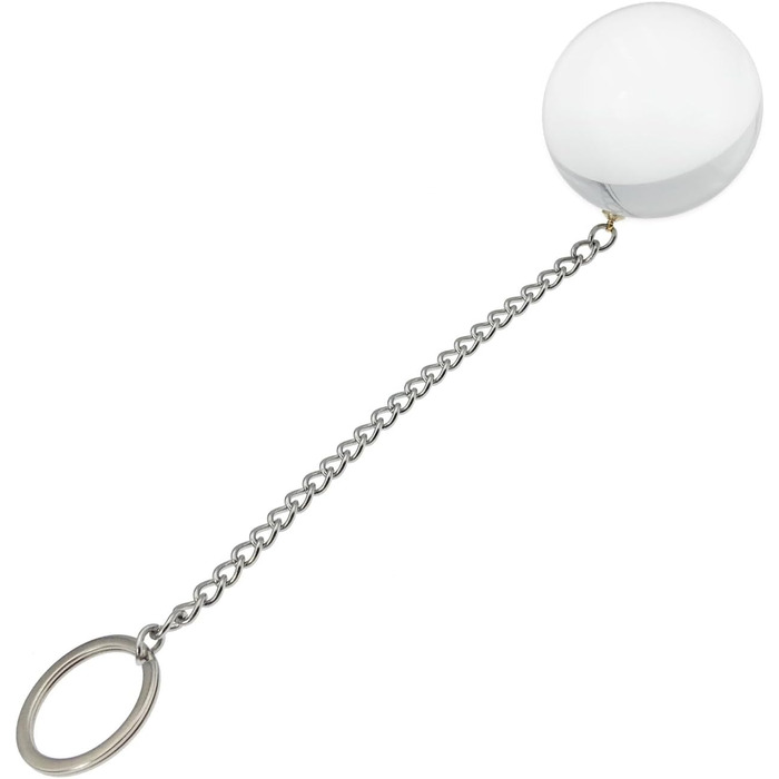 Анальні кульки зі скла, ланцюжок, дилататор, масажер для ануса, 80 мм - для жінок та чоловіків