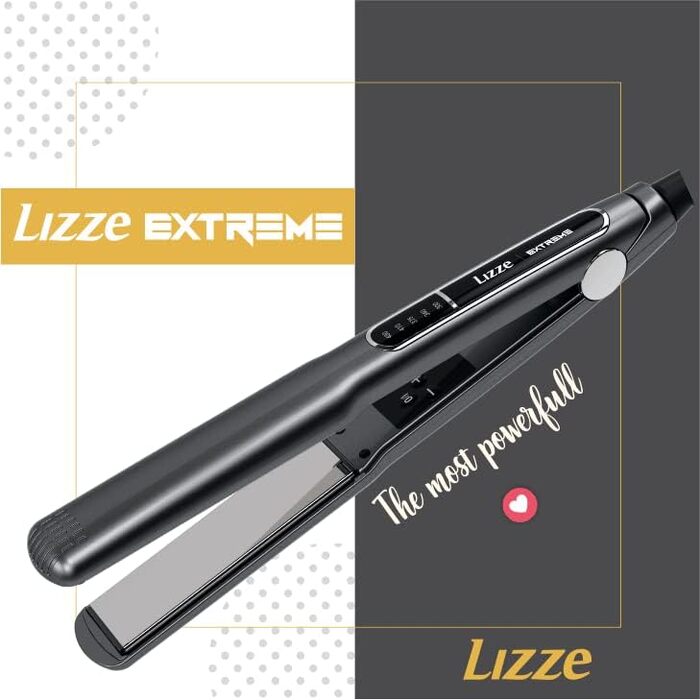 Професійний випрямляч для волосся Lizze Extreme Titan, титанове покриття, 250°C, 220 Вт