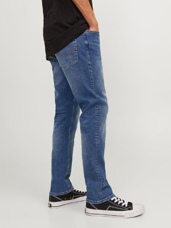 Чоловічі джинси Jack & Jones Jjiglenn Jjoriginal Blue Denim (36W/32L), сині