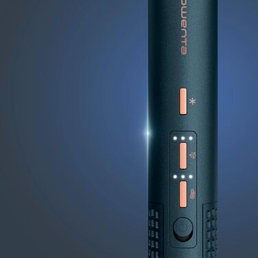 Стайлер-фен 2в1 Rowenta Ultimate Experience CF9620F0 з іонізацією, набором з 3 насадок та Pro Keratin, Метал Блакитний