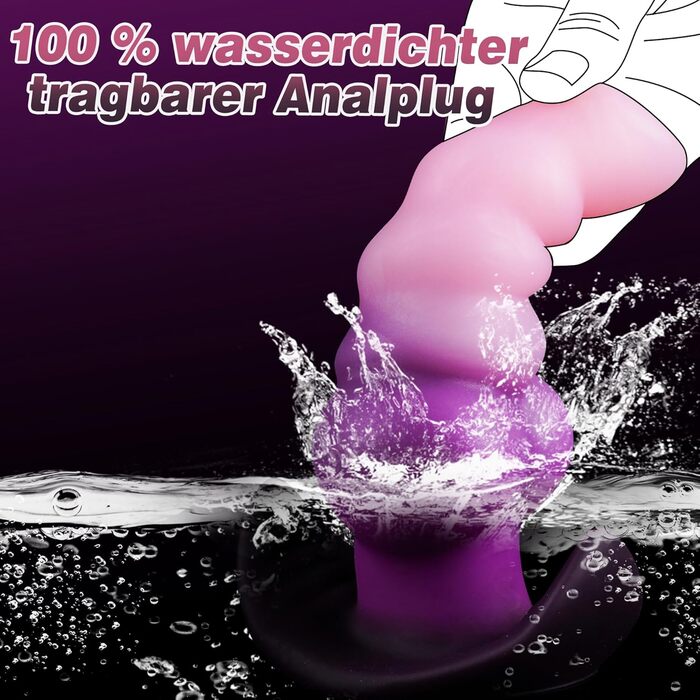 Анальний плагін з вузлом Alien, силікон, для жінок та чоловіків, XXL, анальні іграшки