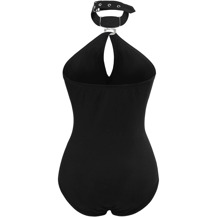 Чорний ромпер з коміром у готичному стилі LittleForBig 3XL (бавовна)