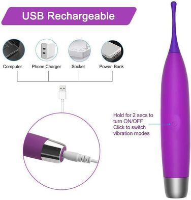 Вібратор для клітора та G-точки PINTLE, 10 режимів, силікон, для жінок та пар