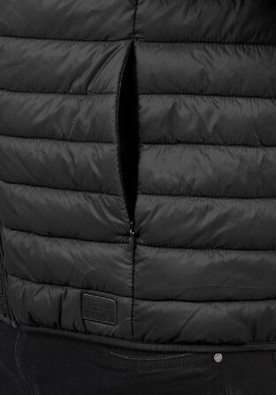 Чоловіча стібана жилетка Blend BHNille Outdoor чорного кольору, розмір XXL (70155)