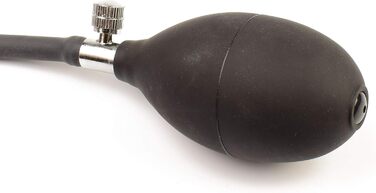 Чоловіча білизна Rubberfashion Atex Sip: короткі шорти з пеніс-холдером та висувною Дідою, чорний, 0.8 мм