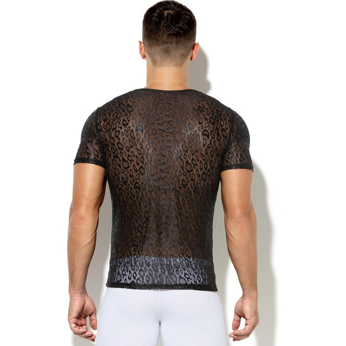 Чоловічий костюм для рейву Casey Kevin Netzhemd, чорний, розмір XXL