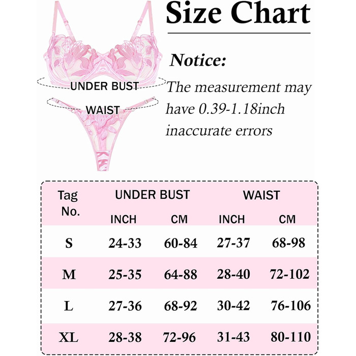 Panegy: Комплект бюстгальтера та трусиків, мереживний, push-up, білий (рожевий, S)