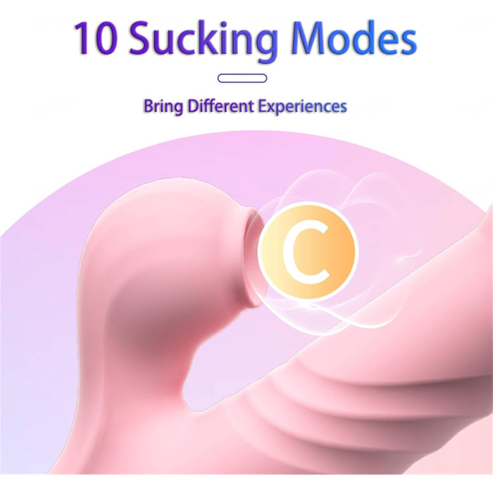 Вібратор Rabbit Silikon для G-точки з 10 режимами та LCD-дисплеєм. Червоний