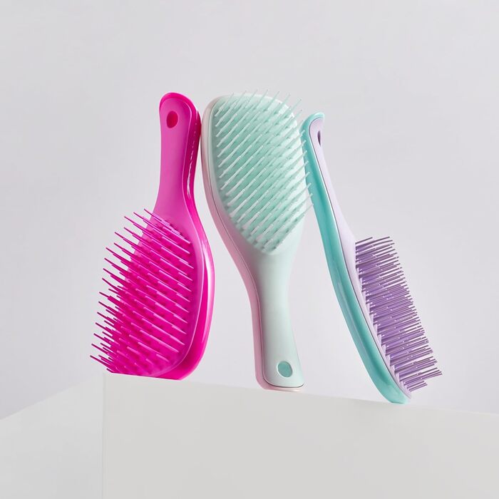 Дитяча щітка для волосся Tangle Teezer The Ultimate Mini — розплутувач для вологого волосся, зменшує ламкість та вузли, колір Wisteria Leaf (Гліцинія), 1 шт.