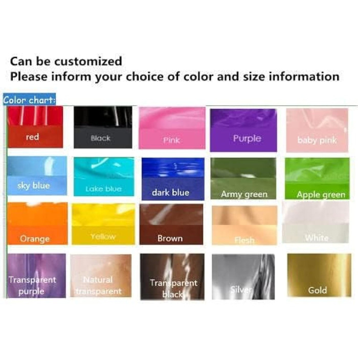 Чоловічі латексні легінси IDOBLO, чорні, висока талія, розмір XXL