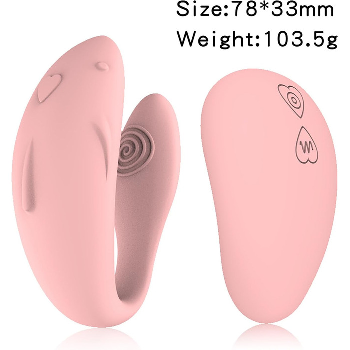 Вібратор PINTLE U-подібний міні-вібратор для жінок, 8 режимів, стимулятор G-точки, анальний вібратор, іграшки для дорослих