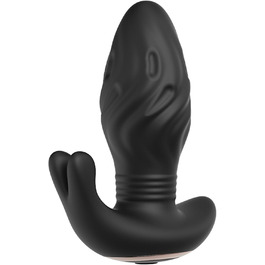 Анальні вібратори для чоловіків та жінок: 10 режимів, телескопічний дизайн, силікон. Стимулятор простати, анальний дildo.