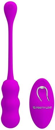 Pretty Love Leshy Вібруюче яйце з пультом дистанційного керування, Рожевий, 2,8x18,6 см