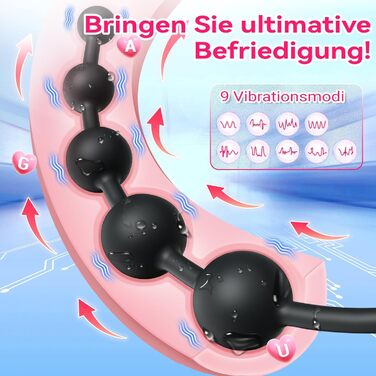 Анальні кульки для пар, анальний плагін, вібратор для ануса, стимуляція простати, кільце для пеніса, іграшки для геїв, керування через додаток