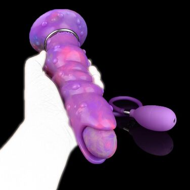 Інопланетний дилда з пневматичним яйцем, що світиться, Lmgoc - анальний плагін, секс-іграшка для жінок та чоловіків