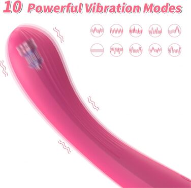 Вібратор G-Punkt Klitoris Ribbit – вібратор для жінок з 10 режимами, чорний