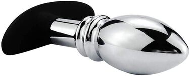 Анальний дildo з нержавіючої сталі для чоловіків та жінок. Іграшка для анального сексу, SM.