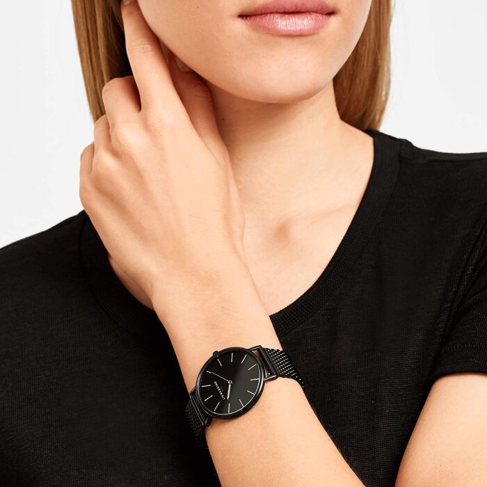 Жіночий наручний годинник Liebeskind Berlin LT-0156-MQ IP Black чорний