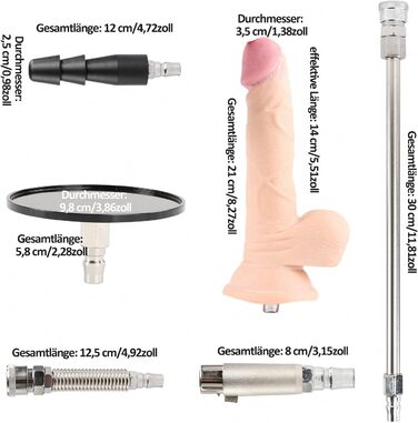 Масажер для тіла Fredorch F22 з дилдо - автоматичний, для чоловіків та жінок