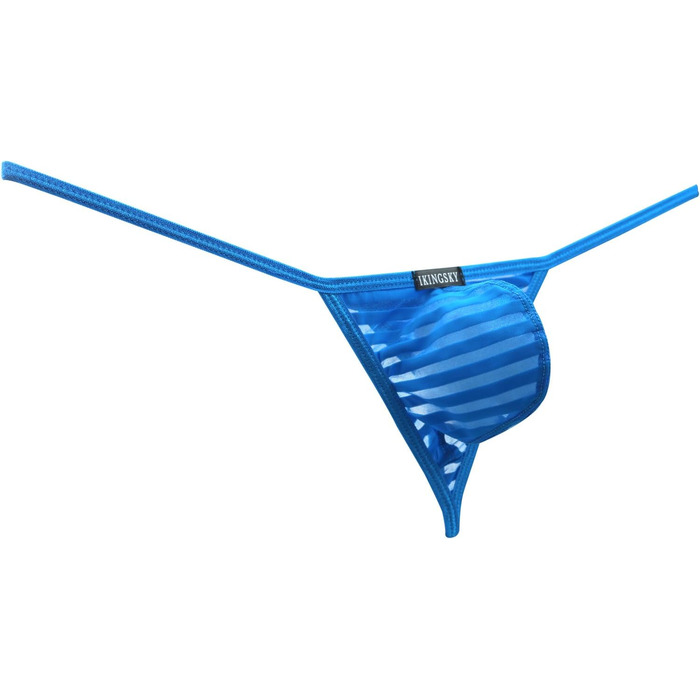 Сексуальні танга для чоловіків iKingsky з вигинкою, 6 штук, XL