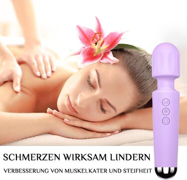 Вібратор дилда для жінок, G-spot, 8 режимів, стимуляція клітора, набір вібраторів (Рожевий, Світло-фіолетовий)