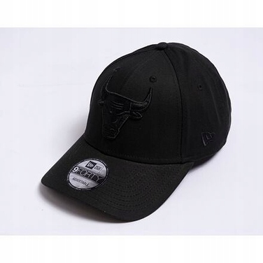 Кепка New Era Chicago Bulls NBA 9FORTY, чорна