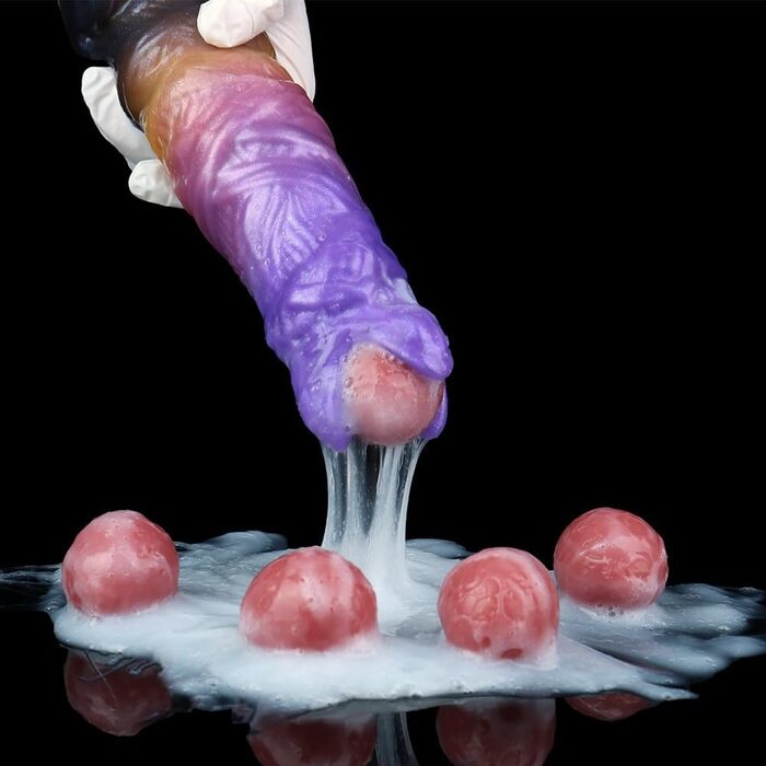 Анальний дildo Hrekssi Alien Ovipositor з набором 5 перлин для ануса, масажер G-Spot та простати, секс-іграшка для жінок, чоловіків та пар