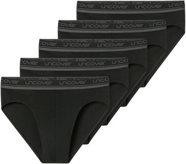 Schiesser Uncover - Бавовняні труси-сліпи Rio, 5 шт. в упаковці, 3XL, Чорний