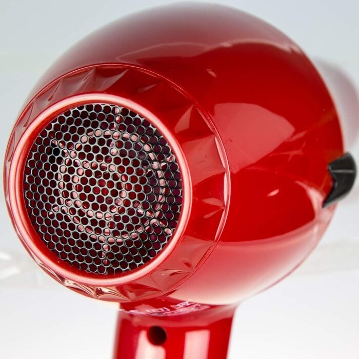 Професійний фен для волосся ID Italian Design GTI 2600 Force Plus, 2200 Вт, AC-мотор, 2 швидкості та температури, рожевий