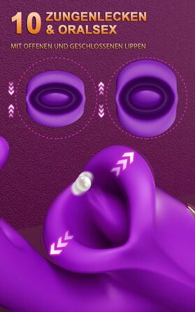 Вібратор для жінок з 10 режимами, стимулятор клітора та анальний секс-іграшка для пар