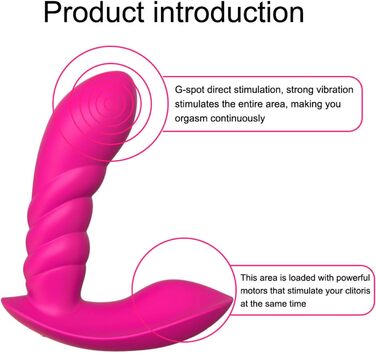 Вібратор з дистанційним керуванням та додатком, 9 режимів вібрації, жіночий вібратор-метелик, анальний дildo, іграшки для пар, фіолетовий