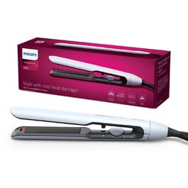 Випрямляч для волосся Philips серії 5000 з технологією ThermoShield, білий (BHS520/00)