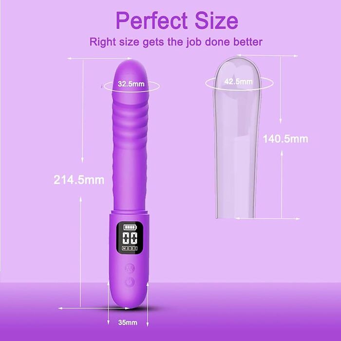 Вібратор для жінок з функцією імпульсу, тихий масажер G-точки з 10 режимами вібрації, силіконовий секс-іграшка для жінок та пар, подарунок у дорогу LZYLWC